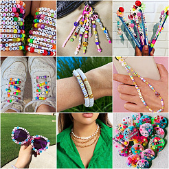 Непрозрачные акриловые бусины&nbsp;MACR-TAG0001-07C