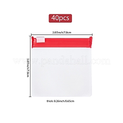 Eva 40шт пластиковые пакеты с застежкой-молнией&nbsp;ABAG-SP0001-18A-07