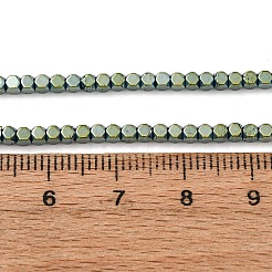 Гальванические нити из синтетических немагнитных гематитовых бусин&nbsp;G-L485-10A-01