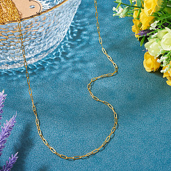 5 м латунные цепочки из скрепок&nbsp;CHC-TA0001-39G