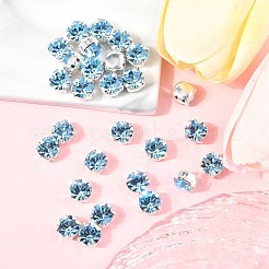 Preciosa® maxima crystal в пришивной чашке&nbsp;X-PRC-SS39-60000-S