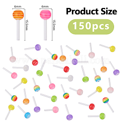 150 шт. 3D леденец из смолы для нейл-арта&nbsp;FIND-DC0007-89