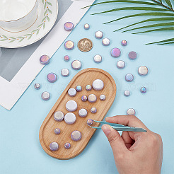 4 стиль стеклянные кабошоны&nbsp;MOSA-OC0001-01A