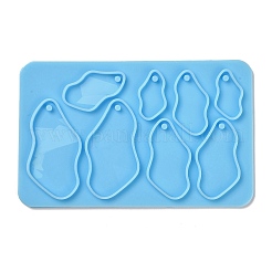 Голографический кулон неправильной формы&nbsp;DIY-K063-02