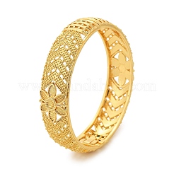 Латунные браслеты для женщин&nbsp;BJEW-D313-07G