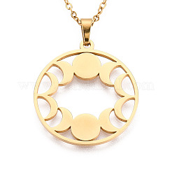 Подвески из нержавеющей стали 304&nbsp;NJEW-T018-55G