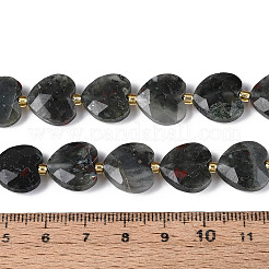 Природные африканские гелиотроп бисер пряди&nbsp;G-P592-B07-01