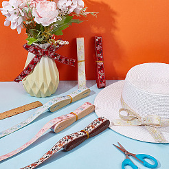 25 ярд двухцветных полиэстеровых лент&nbsp;SRIB-ME0001-05