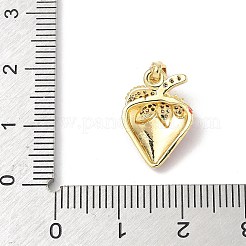 Латунные микро проложить кубического циркония подвески&nbsp;KK-C104-03G