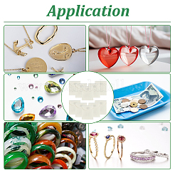 Прямоугольные бархатные пакеты для ювелирных изделий&nbsp;ABAG-WH0035-055B-03