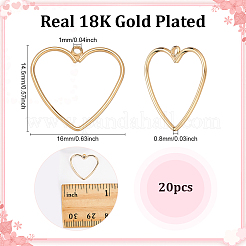 20шт латунные подвески&nbsp;KK-ME0003-74