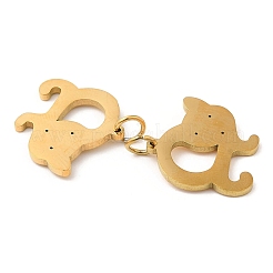 Подвески из нержавеющей стали 304 с вакуумным покрытием pvd&nbsp;STAS-Z042-09G