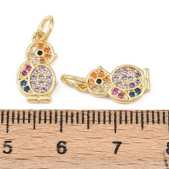 Латунные микро проложить кубического циркония подвески&nbsp;KK-G544-43G