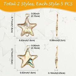 10 шт. 2 стиля&nbsp;KK-YW0003-78