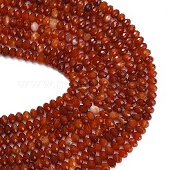 Натуральный красный агат бисер нитей&nbsp;G-C280-A12-02