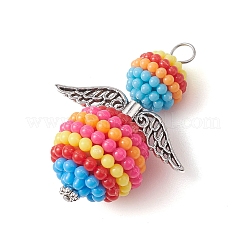 Подвески из абс-пластика в радужном стиле&nbsp;PALLOY-JF02739