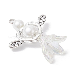 Подвески из акрила и сплава в тибетском стиле&nbsp;PALLOY-JF04330-01