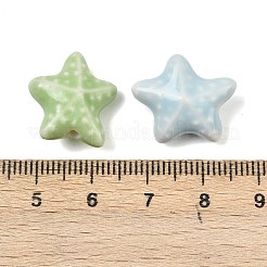 Фарфоровые бусины ручной работы&nbsp;LS-PORC-D026-02B