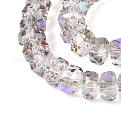 Гальванизируйте прозрачное стекло бисер нитей&nbsp;EGLA-N022-05B-C12