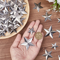 120 шт. 6 стиля железных подвесок и украшений для витрин&nbsp;AJEW-GF0012-14