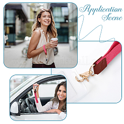 1 шт. нейлоновый эластичный ремешок для ключей&nbsp;KEYC-CL0001-38A