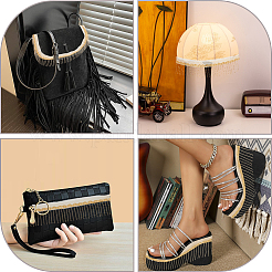 Железная лента со стразами&nbsp;AJEW-WH20048-48G-02