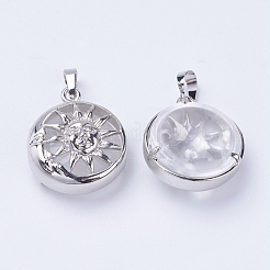 Природного кварца хрустальных подвесок&nbsp;G-K234-C17