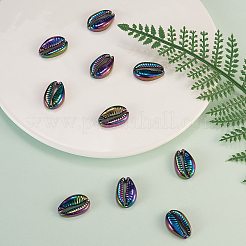 Выпечка расписанные бусины из сплава&nbsp;PALLOY-CJ0004-03