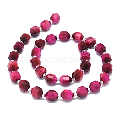 Природных тигровый глаз бисер нитей&nbsp;G-O201B-83