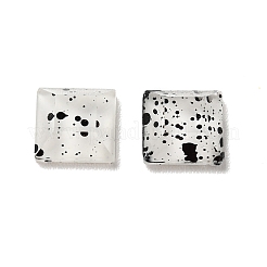 Кабошоны из смолы с точечным узором&nbsp;LS-MRMJ-G015-01