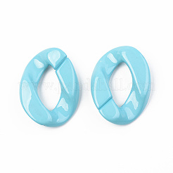 Непрозрачные акриловые соединительные кольца&nbsp;OACR-T024-01-G08