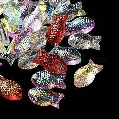 Гальванические стеклянные бусины&nbsp;GLAA-K073-01