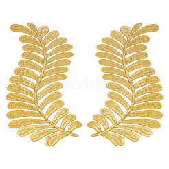 1 пара компьютеризированных вышитых накладок на ткань для пришивания и утюжки&nbsp;PATC-LP0001-05A