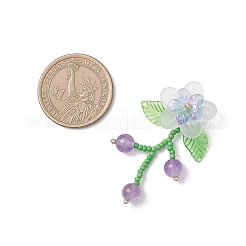 Подвески из стеклянных бусин&nbsp;PALLOY-MZ01156-02