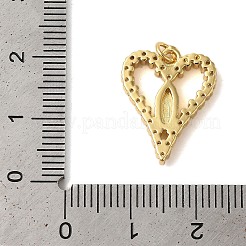 Покрытие стойки латунь микропаве перданты циркония&nbsp;KK-C067-04G