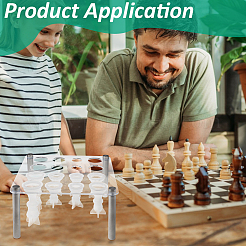 Наборы силиконовых форм для изготовления шахматной доски своими руками&nbsp;DIY-BC0015-43