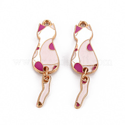 Подвески из экологически чистого сплава с эмалью&nbsp;X-ENAM-T011-84A-NR