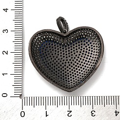 Латунные микро проложить кубического циркония подвески&nbsp;KK-U076-22EB