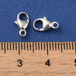 925 стерлингового серебра застежкой омар коготь&nbsp;STER-G040-05B