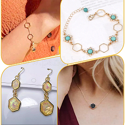 180 шт. 3 стиля полых рамных литейных соединителей&nbsp;FIND-PH0022-88