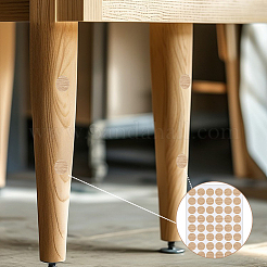 24 лист самоклеящихся ПВХ-наклеек для отверстий под винты&nbsp;DIY-FH0010-35