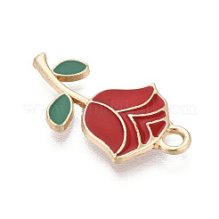 Подвески из эмали и сплава&nbsp;ENAM-T024-26A-G