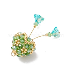 Стеклянные подвески&nbsp;PALLOY-MZ01033-01