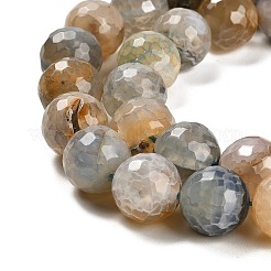 Природный агат бисер нитей&nbsp;G-L595-A01-01F