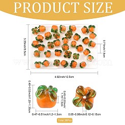 36 шт. бусины ручной работы в стиле осенней тематики&nbsp;LAMP-FS0001-70