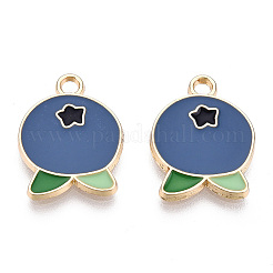 Подвески из легкого позолоченного сплава&nbsp;X-ENAM-T009-24