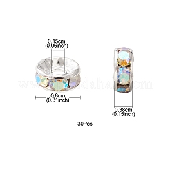 Латунные бусины разделители для поставки стразов&nbsp;RB-YW0001-04D-02S