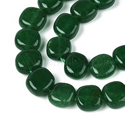 Бусины из натурального белого нефрита&nbsp;G-N354-01A-06