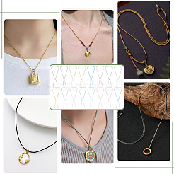 Изготовление ожерелий из нейлоновых шнуров (16 шт.)&nbsp;NJEW-PH01631