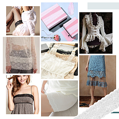 Нейлоновая кружевная лента&nbsp;OCOR-WH0105-042C